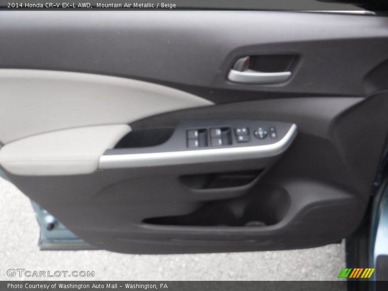 Mountain Air Metallic / Beige 2014 Honda CR-V EX-L AWD