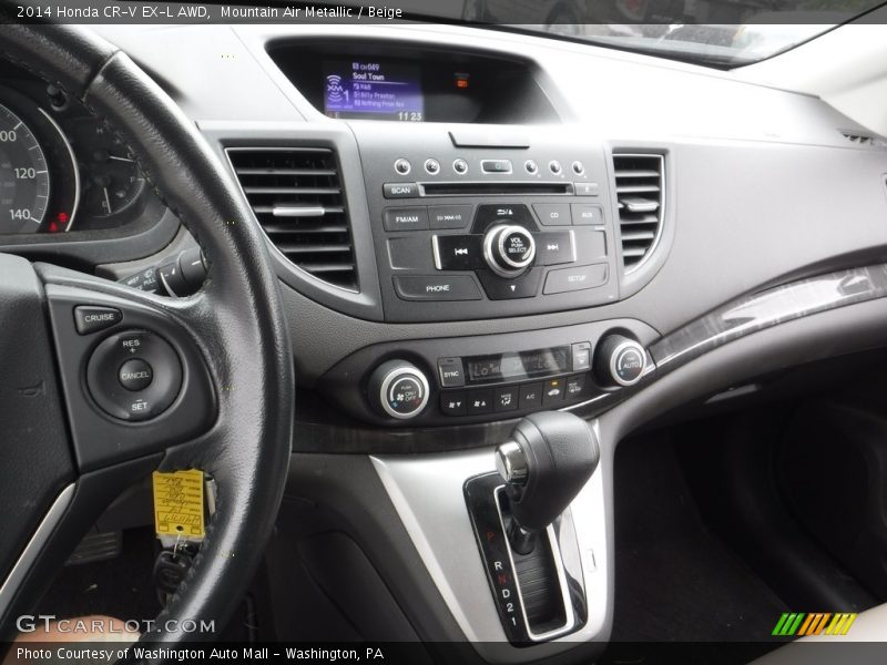 Mountain Air Metallic / Beige 2014 Honda CR-V EX-L AWD