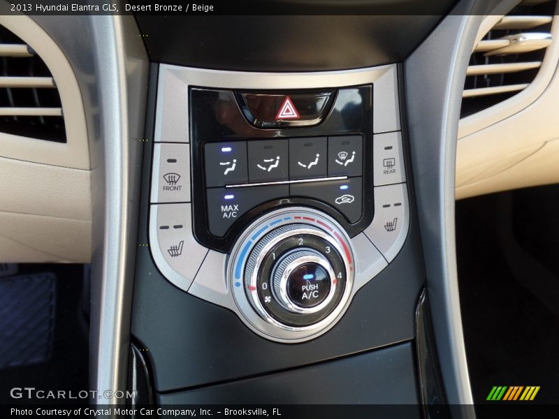 Desert Bronze / Beige 2013 Hyundai Elantra GLS