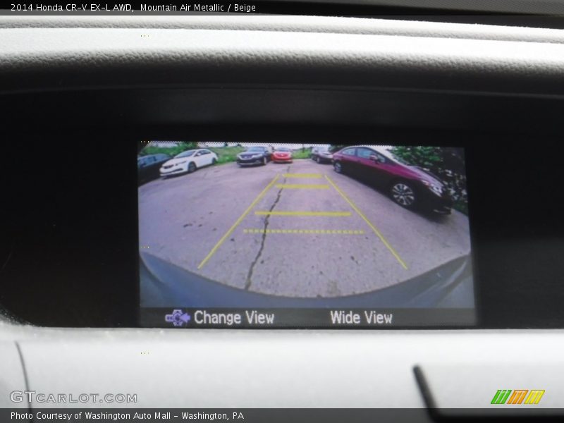 Mountain Air Metallic / Beige 2014 Honda CR-V EX-L AWD