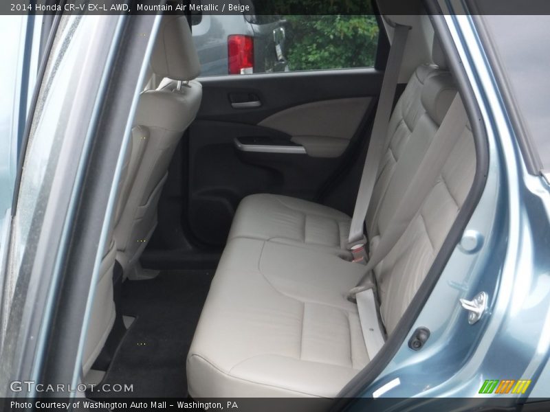 Mountain Air Metallic / Beige 2014 Honda CR-V EX-L AWD