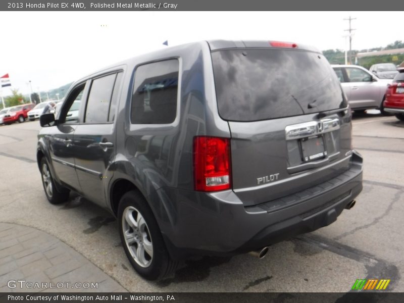Polished Metal Metallic / Gray 2013 Honda Pilot EX 4WD