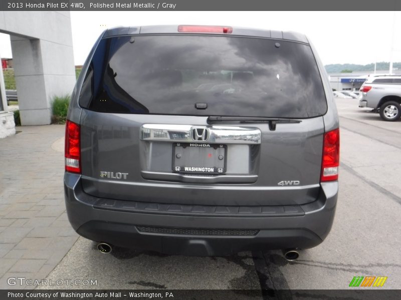 Polished Metal Metallic / Gray 2013 Honda Pilot EX 4WD