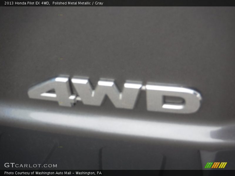 Polished Metal Metallic / Gray 2013 Honda Pilot EX 4WD