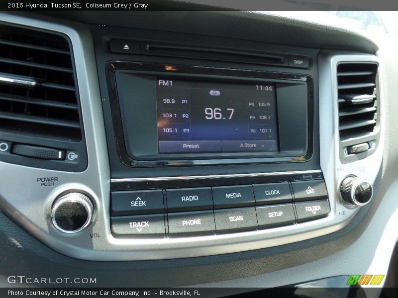 Coliseum Grey / Gray 2016 Hyundai Tucson SE