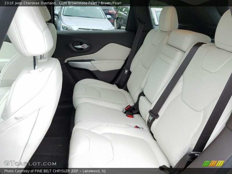 Rear Seat of 2016 Cherokee Overland