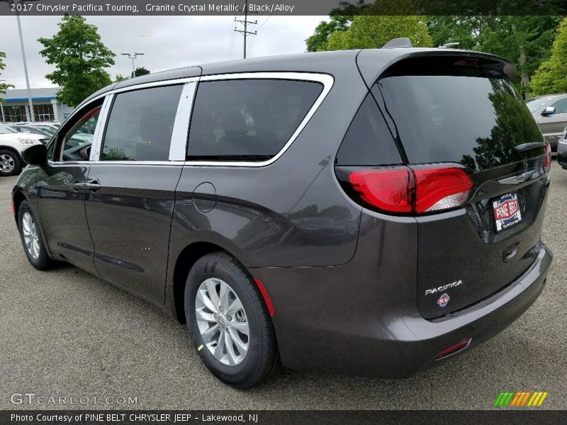Granite Crystal Metallic / Black/Alloy 2017 Chrysler Pacifica Touring