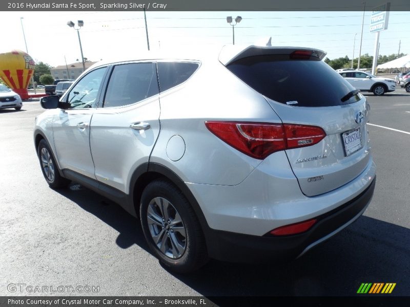 Sparkling Silver / Gray 2016 Hyundai Santa Fe Sport