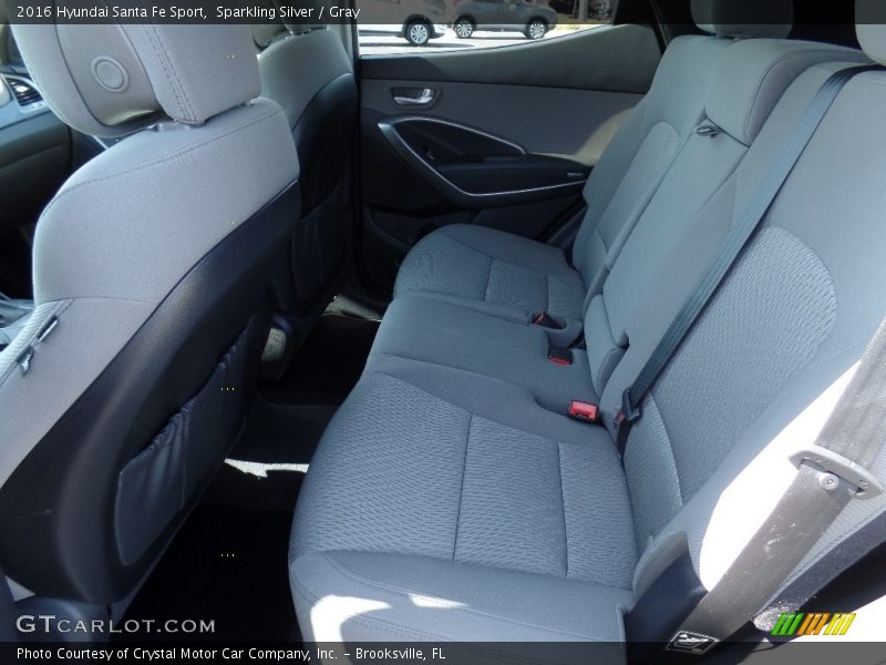 Sparkling Silver / Gray 2016 Hyundai Santa Fe Sport