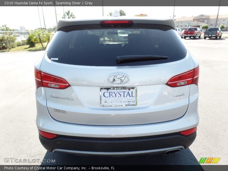 Sparkling Silver / Gray 2016 Hyundai Santa Fe Sport