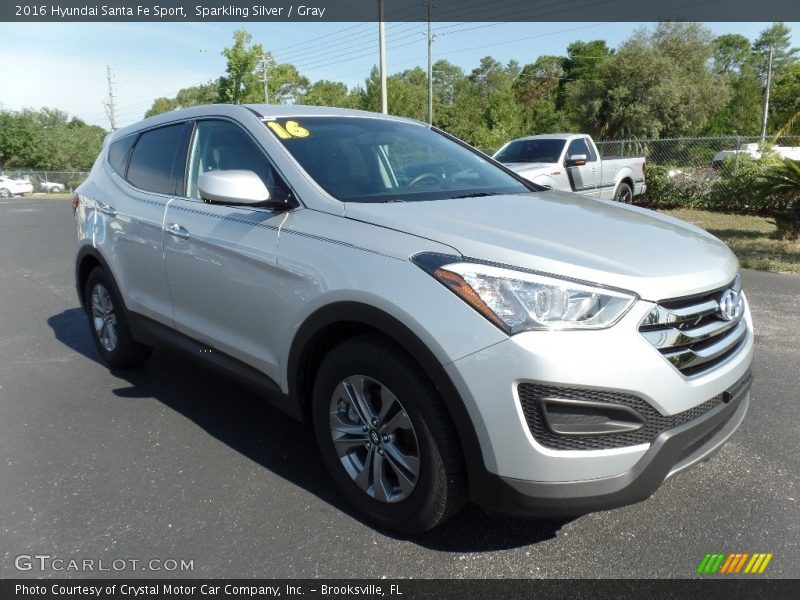 Front 3/4 View of 2016 Santa Fe Sport 