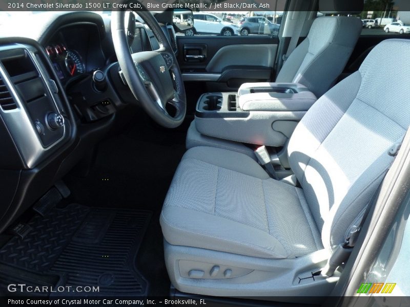 Blue Granite Metallic / Jet Black/Dark Ash 2014 Chevrolet Silverado 1500 LT Crew Cab