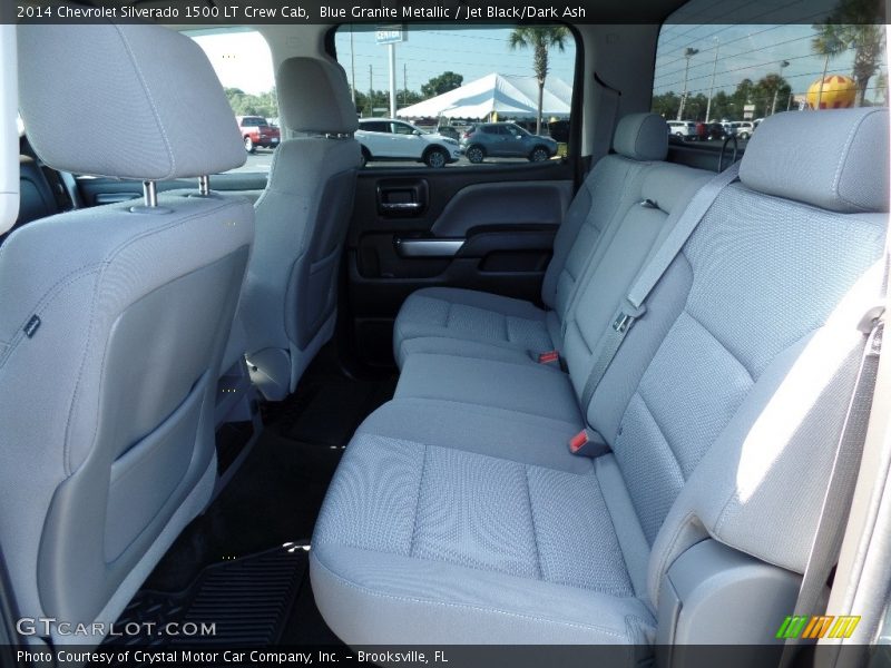 Blue Granite Metallic / Jet Black/Dark Ash 2014 Chevrolet Silverado 1500 LT Crew Cab