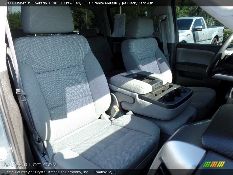 Blue Granite Metallic / Jet Black/Dark Ash 2014 Chevrolet Silverado 1500 LT Crew Cab