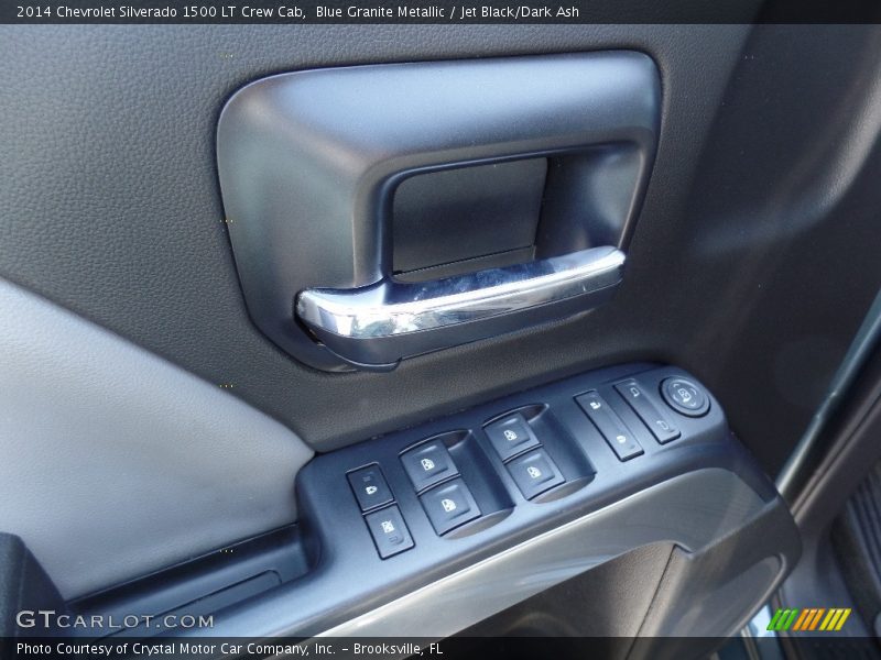 Blue Granite Metallic / Jet Black/Dark Ash 2014 Chevrolet Silverado 1500 LT Crew Cab