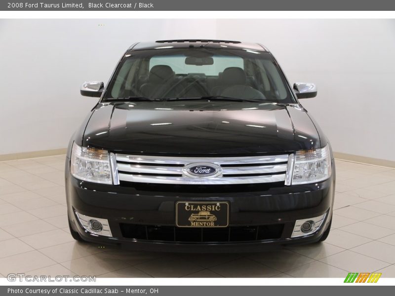 Black Clearcoat / Black 2008 Ford Taurus Limited