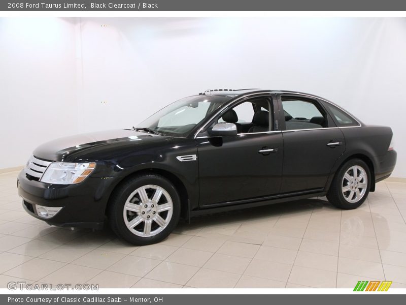 Black Clearcoat / Black 2008 Ford Taurus Limited