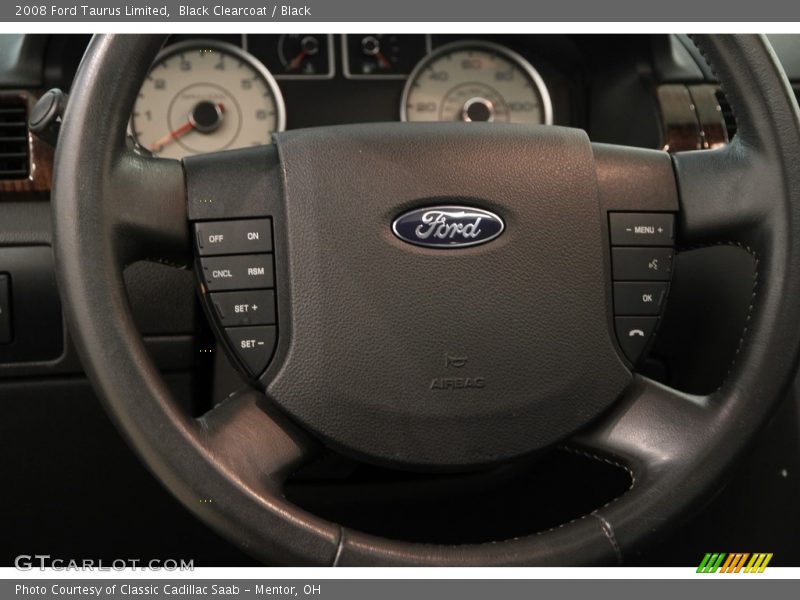 Black Clearcoat / Black 2008 Ford Taurus Limited