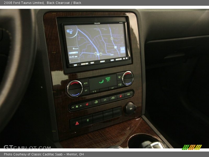 Black Clearcoat / Black 2008 Ford Taurus Limited