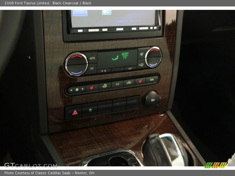 Black Clearcoat / Black 2008 Ford Taurus Limited