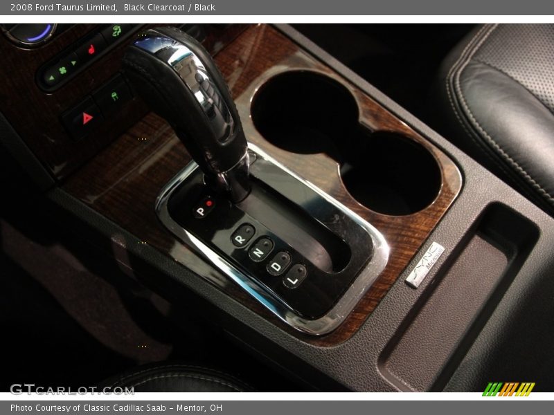 Black Clearcoat / Black 2008 Ford Taurus Limited