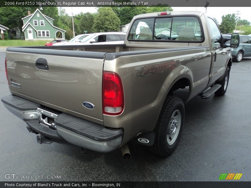 Arizona Beige Metallic / Tan 2006 Ford F250 Super Duty XL Regular Cab 4x4