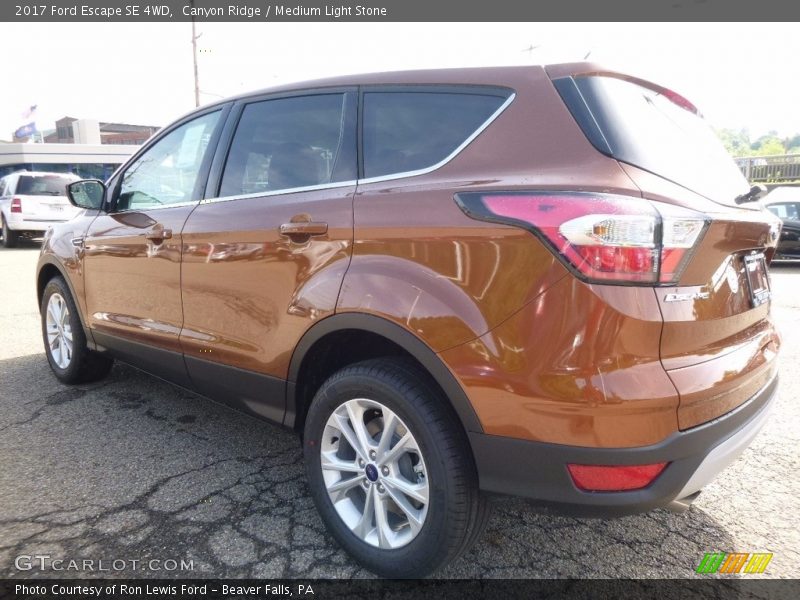 Canyon Ridge / Medium Light Stone 2017 Ford Escape SE 4WD