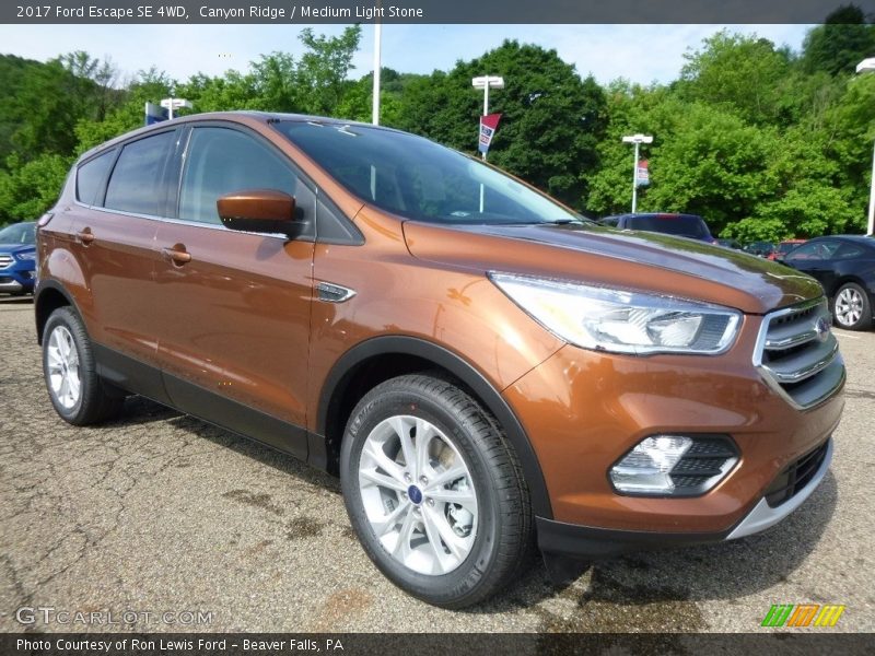 Canyon Ridge / Medium Light Stone 2017 Ford Escape SE 4WD