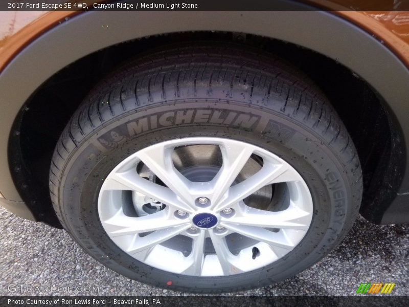Canyon Ridge / Medium Light Stone 2017 Ford Escape SE 4WD