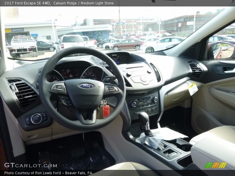 Canyon Ridge / Medium Light Stone 2017 Ford Escape SE 4WD