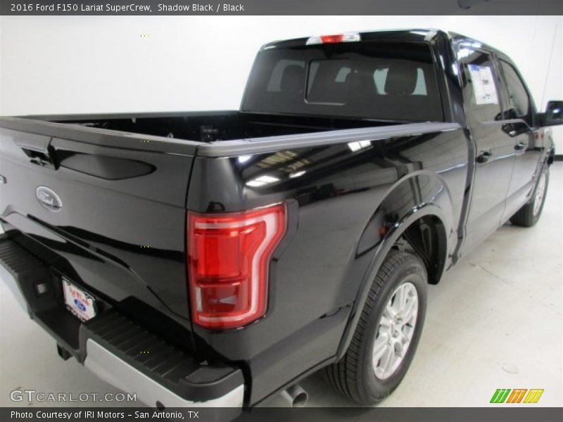 Shadow Black / Black 2016 Ford F150 Lariat SuperCrew