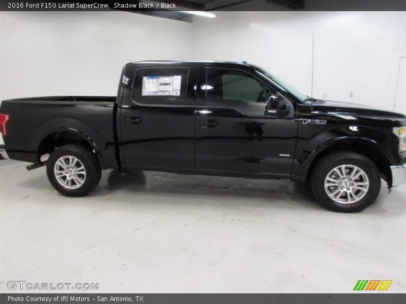 Shadow Black / Black 2016 Ford F150 Lariat SuperCrew