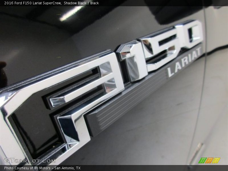 Shadow Black / Black 2016 Ford F150 Lariat SuperCrew