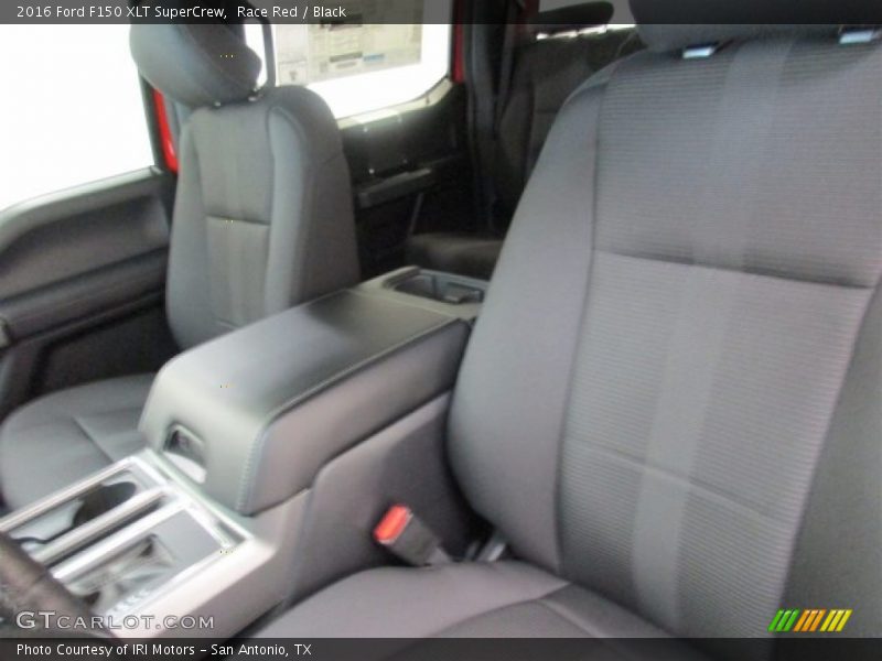 Race Red / Black 2016 Ford F150 XLT SuperCrew