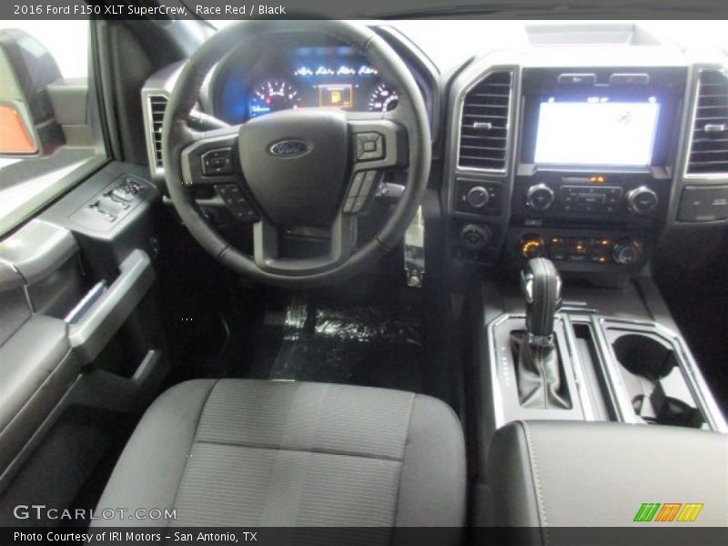 Race Red / Black 2016 Ford F150 XLT SuperCrew