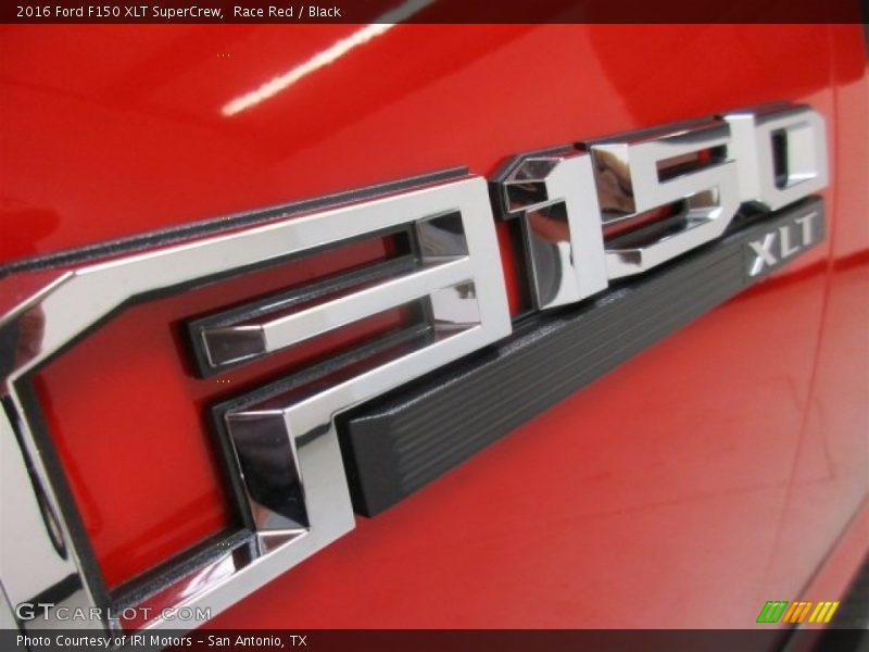 Race Red / Black 2016 Ford F150 XLT SuperCrew