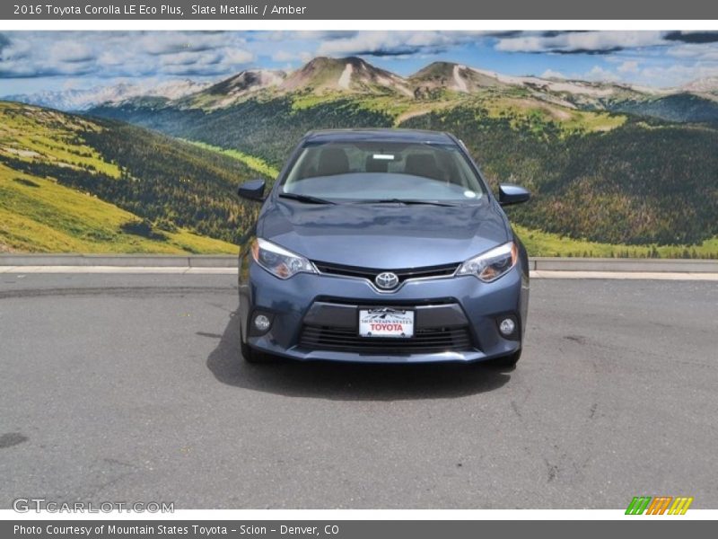 Slate Metallic / Amber 2016 Toyota Corolla LE Eco Plus