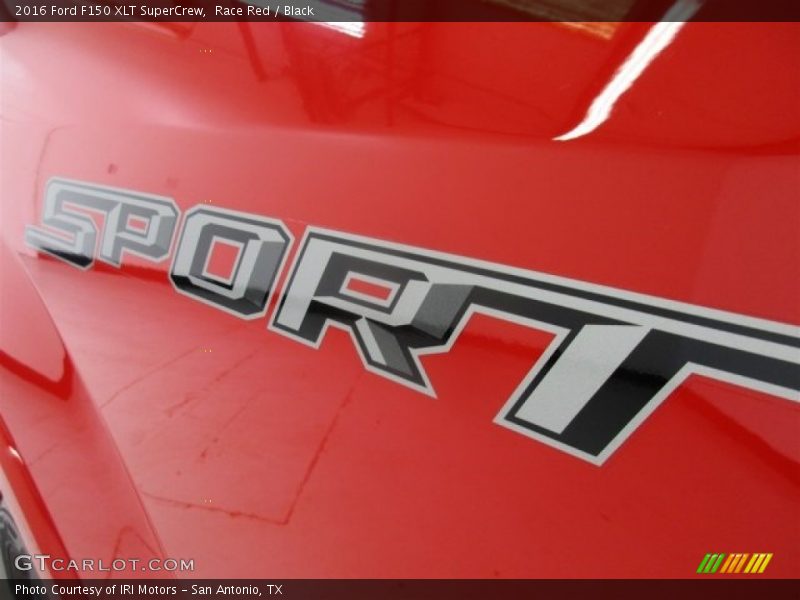 Race Red / Black 2016 Ford F150 XLT SuperCrew