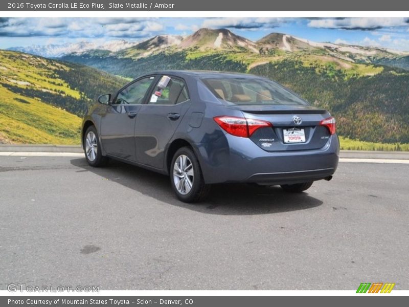 Slate Metallic / Amber 2016 Toyota Corolla LE Eco Plus