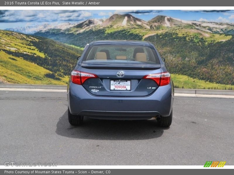 Slate Metallic / Amber 2016 Toyota Corolla LE Eco Plus