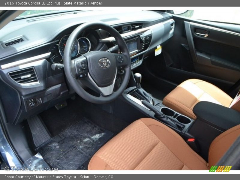 Slate Metallic / Amber 2016 Toyota Corolla LE Eco Plus