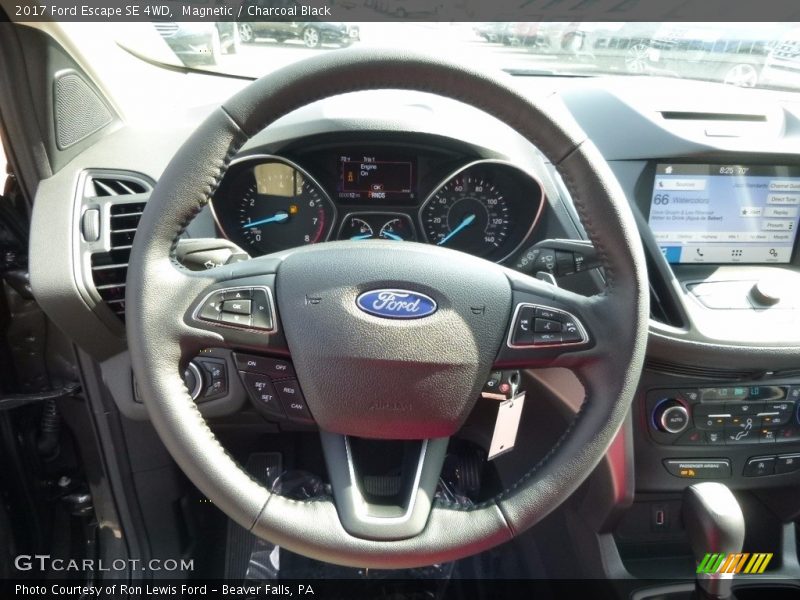 Magnetic / Charcoal Black 2017 Ford Escape SE 4WD