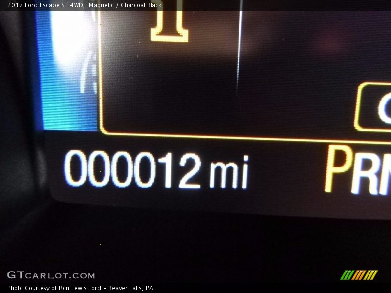 Magnetic / Charcoal Black 2017 Ford Escape SE 4WD