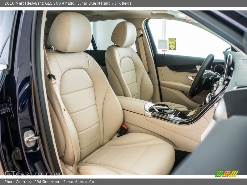 Lunar Blue Metallic / Silk Beige 2016 Mercedes-Benz GLC 300 4Matic