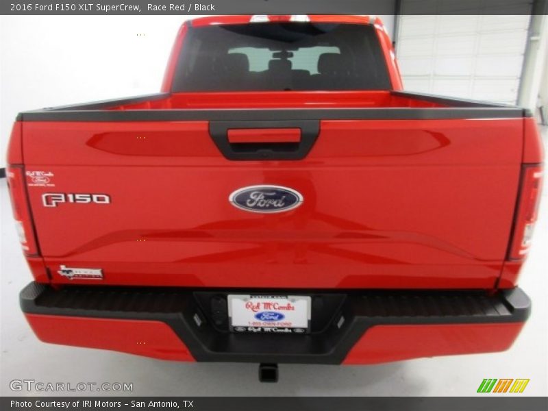 Race Red / Black 2016 Ford F150 XLT SuperCrew