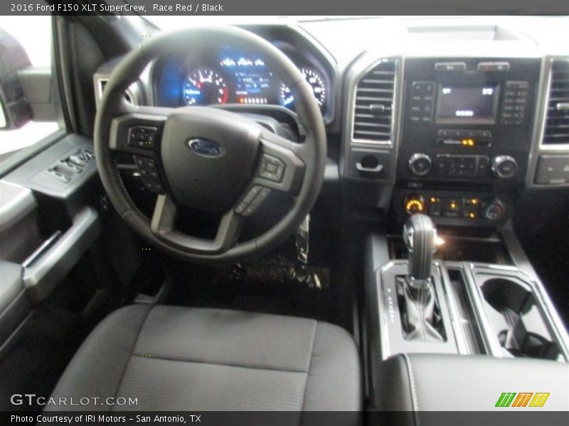 Race Red / Black 2016 Ford F150 XLT SuperCrew