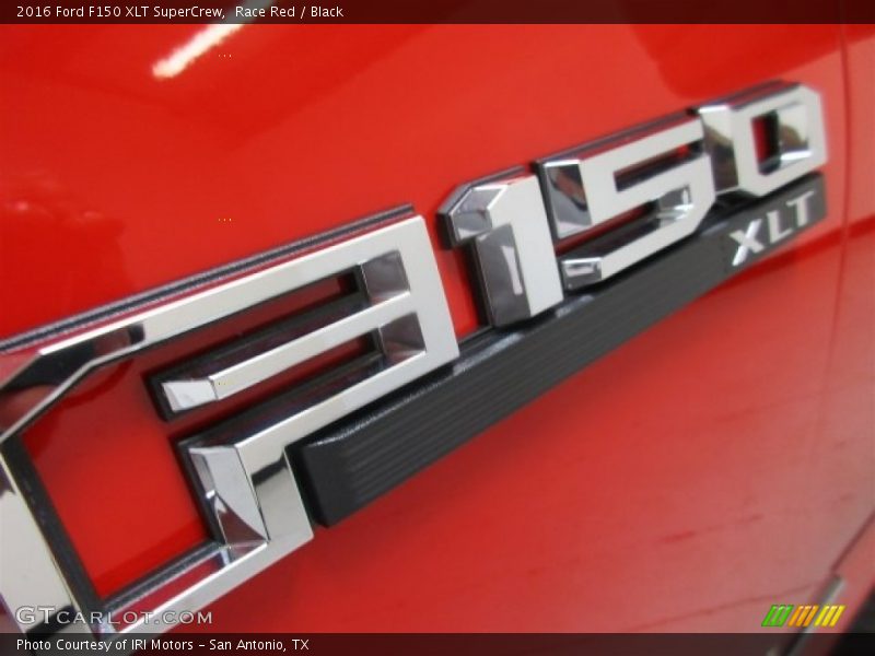 Race Red / Black 2016 Ford F150 XLT SuperCrew
