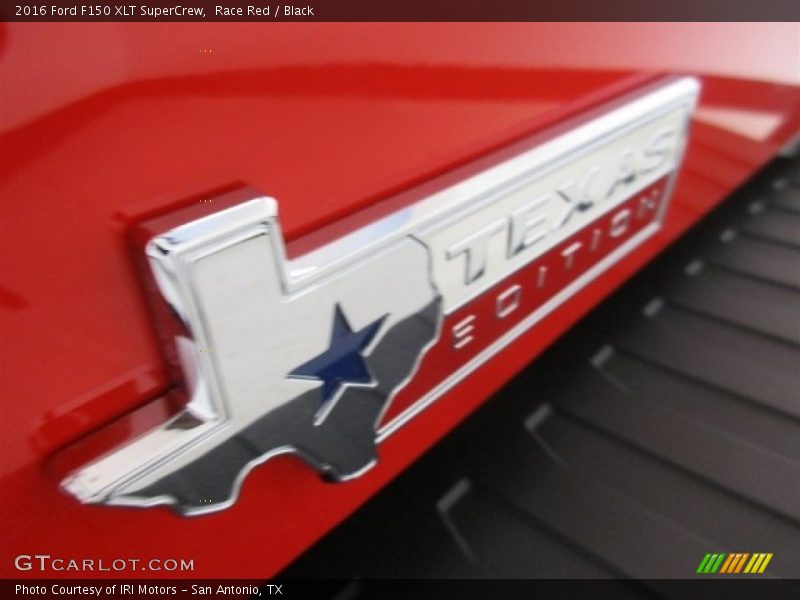 Race Red / Black 2016 Ford F150 XLT SuperCrew