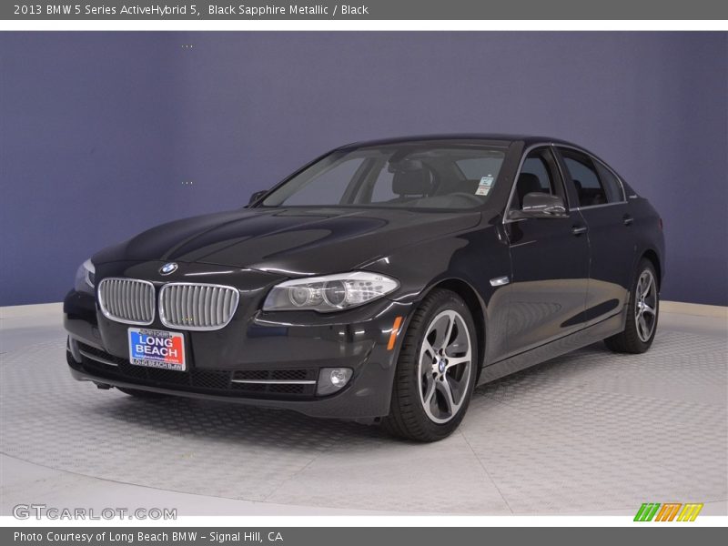 Black Sapphire Metallic / Black 2013 BMW 5 Series ActiveHybrid 5