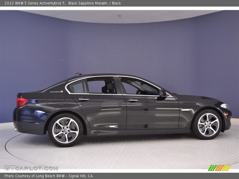 Black Sapphire Metallic / Black 2013 BMW 5 Series ActiveHybrid 5